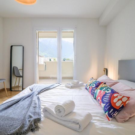Modern Apartment Close To Martigny Train Station Esterno foto