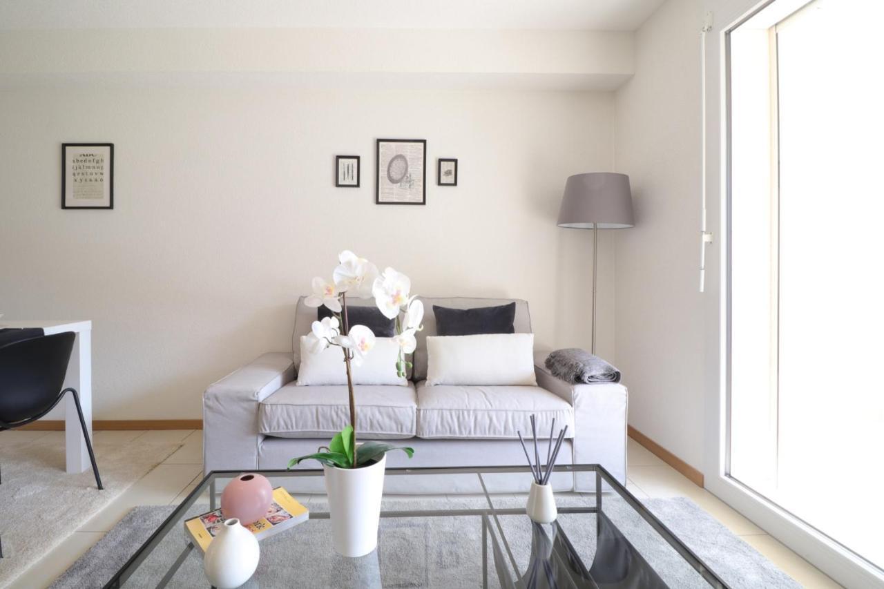 Modern Apartment Close To Martigny Train Station Esterno foto