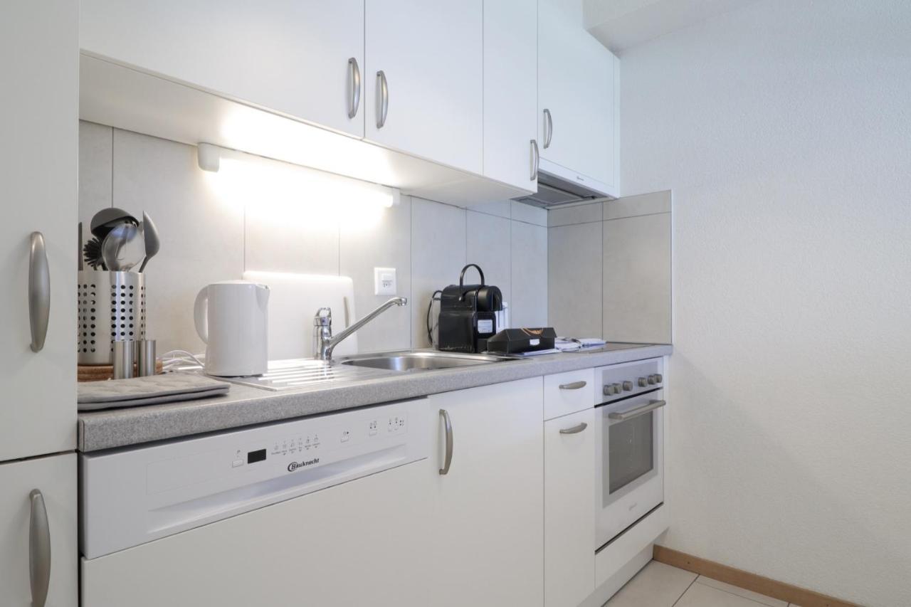 Modern Apartment Close To Martigny Train Station Esterno foto